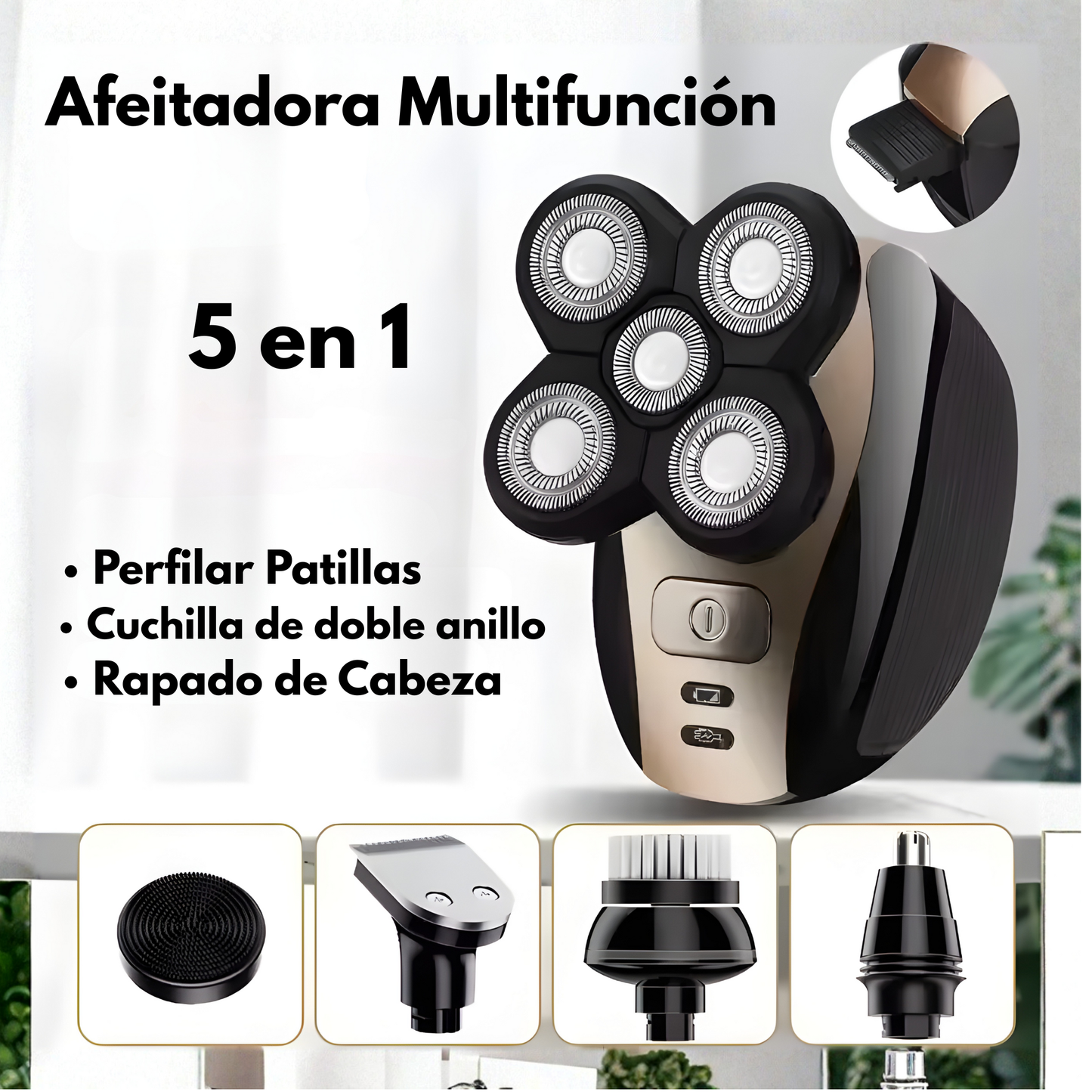 Afeitadora 5 en 1
